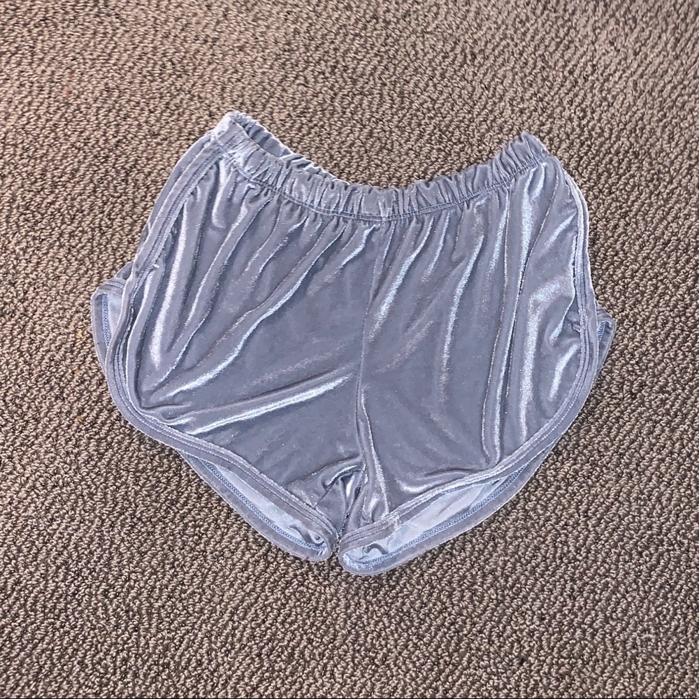 brandy Melville/john galt velvet shorts